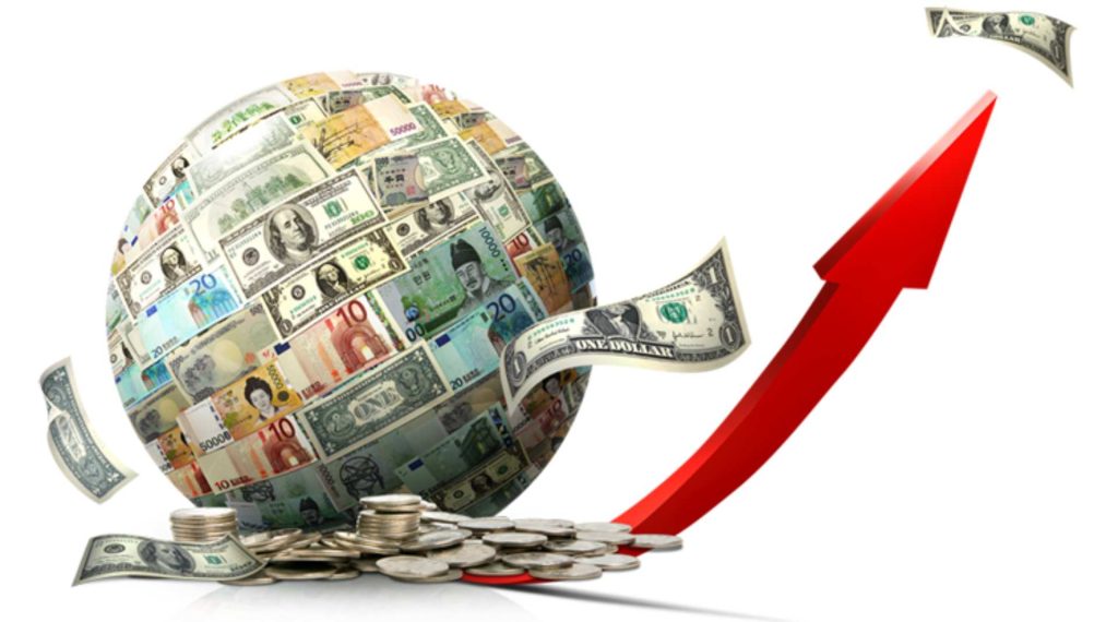 Dinero y crecimiento económico global